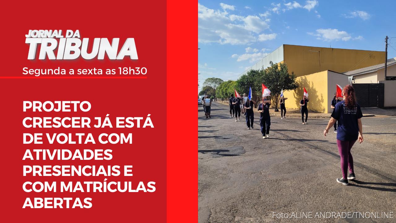 PROJETO CRESCER JÁ ESTÁ DE VOLTA COM ATIVIDADES PRESENCIAIS