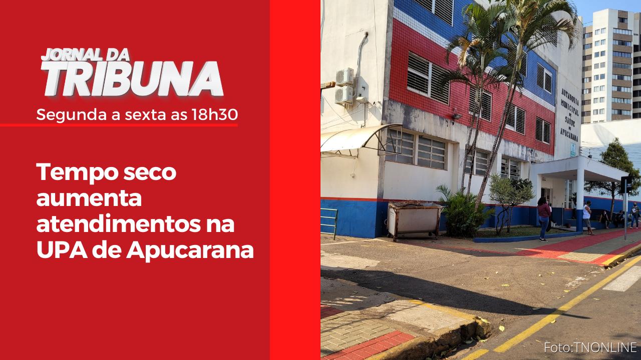 Tempo seco aumenta atendimentos na UPA de Apucarana