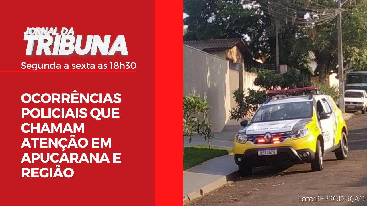 OCORRÊNCIAS QUE CHAMAM ATENÇÃO