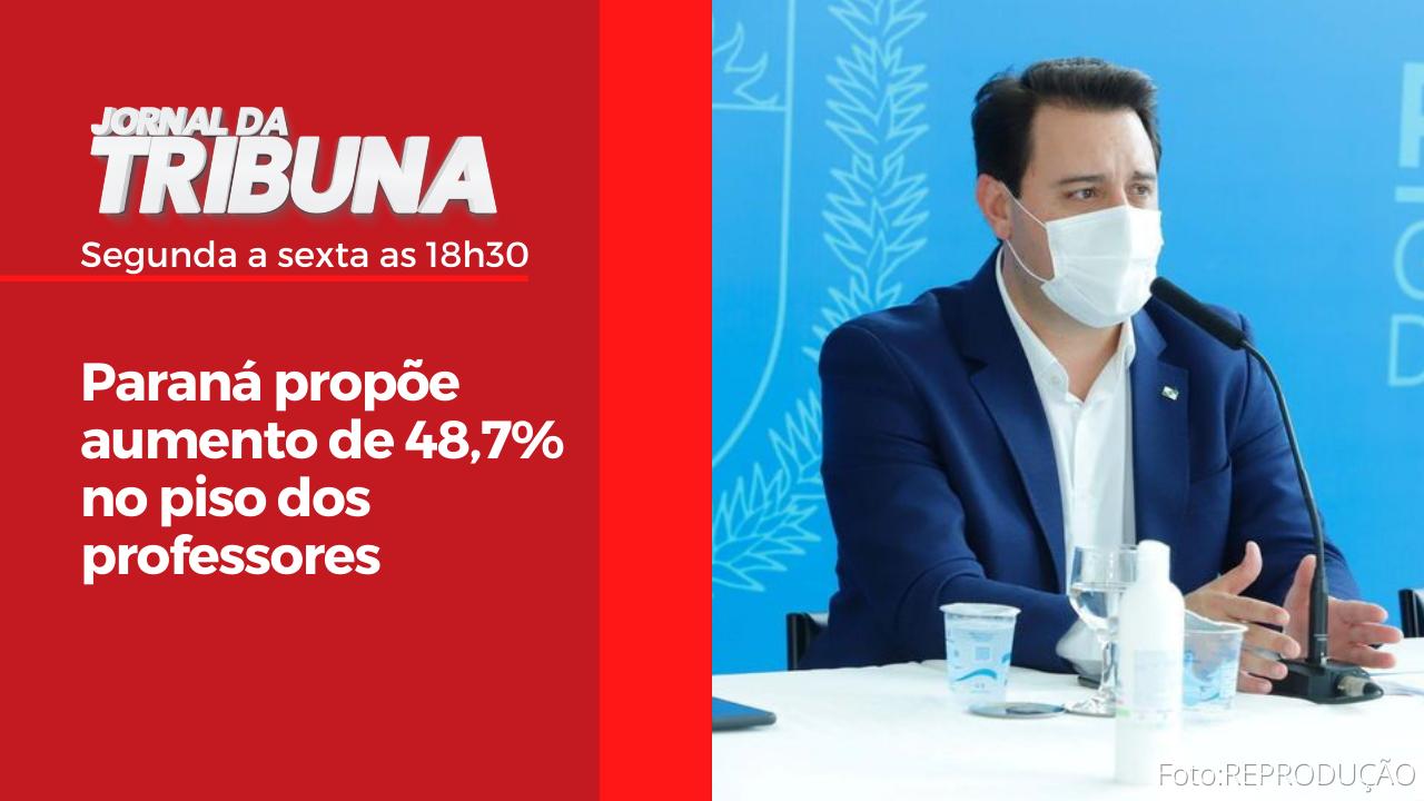 Paraná propõe aumento de 48,7% no piso dos professores