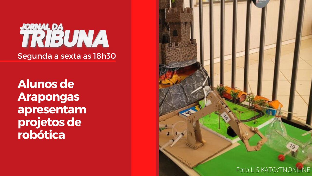 Alunos de Arapongas apresentam projetos de robótica