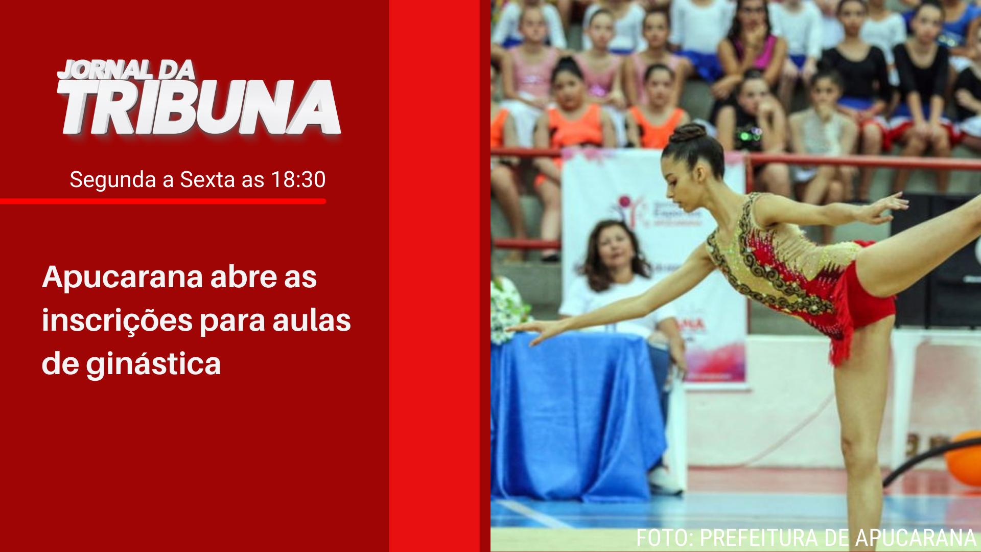 Apucarana abre as inscrições para aulas de ginástica