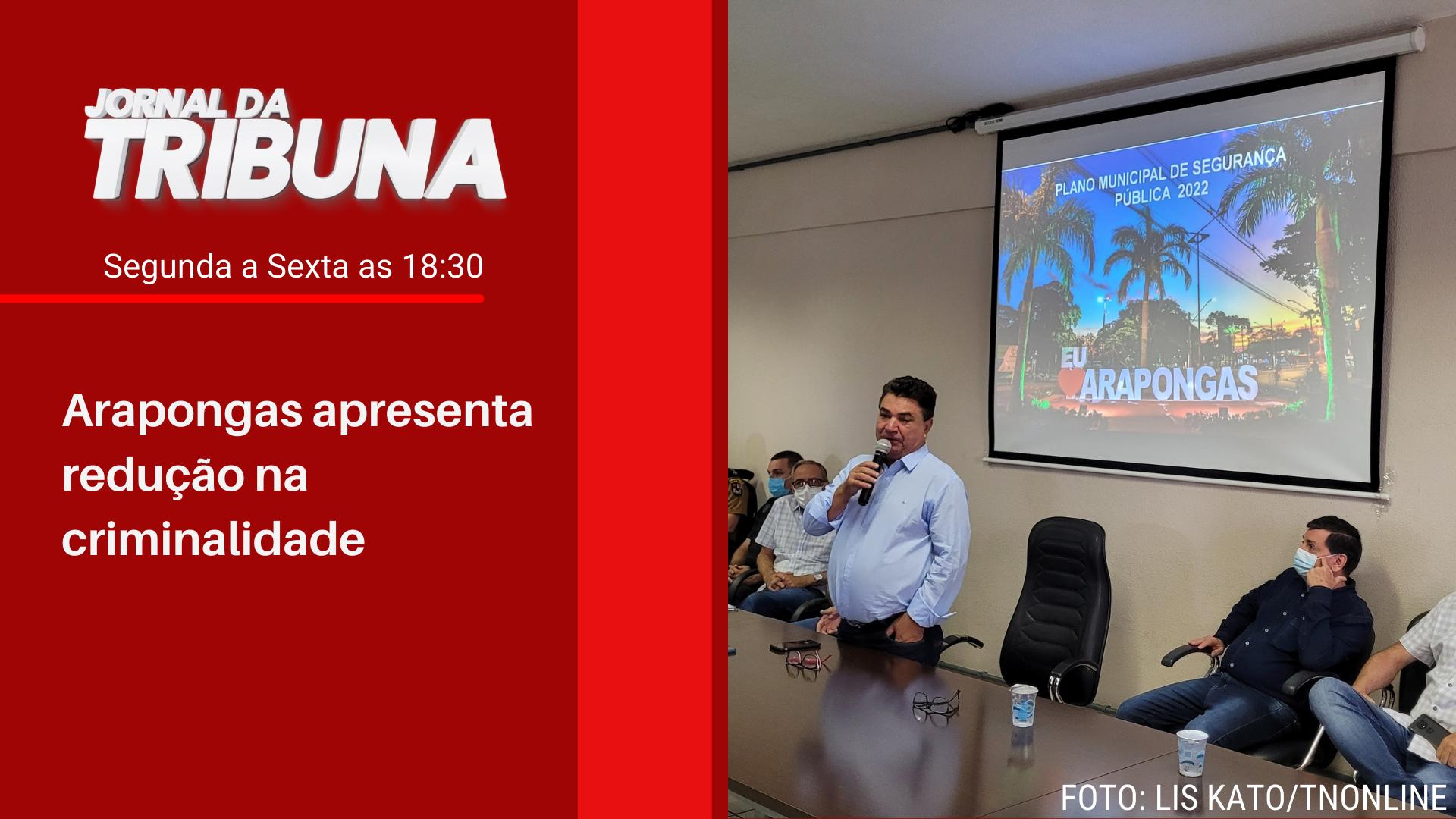 Arapongas apresenta redução na criminalidade