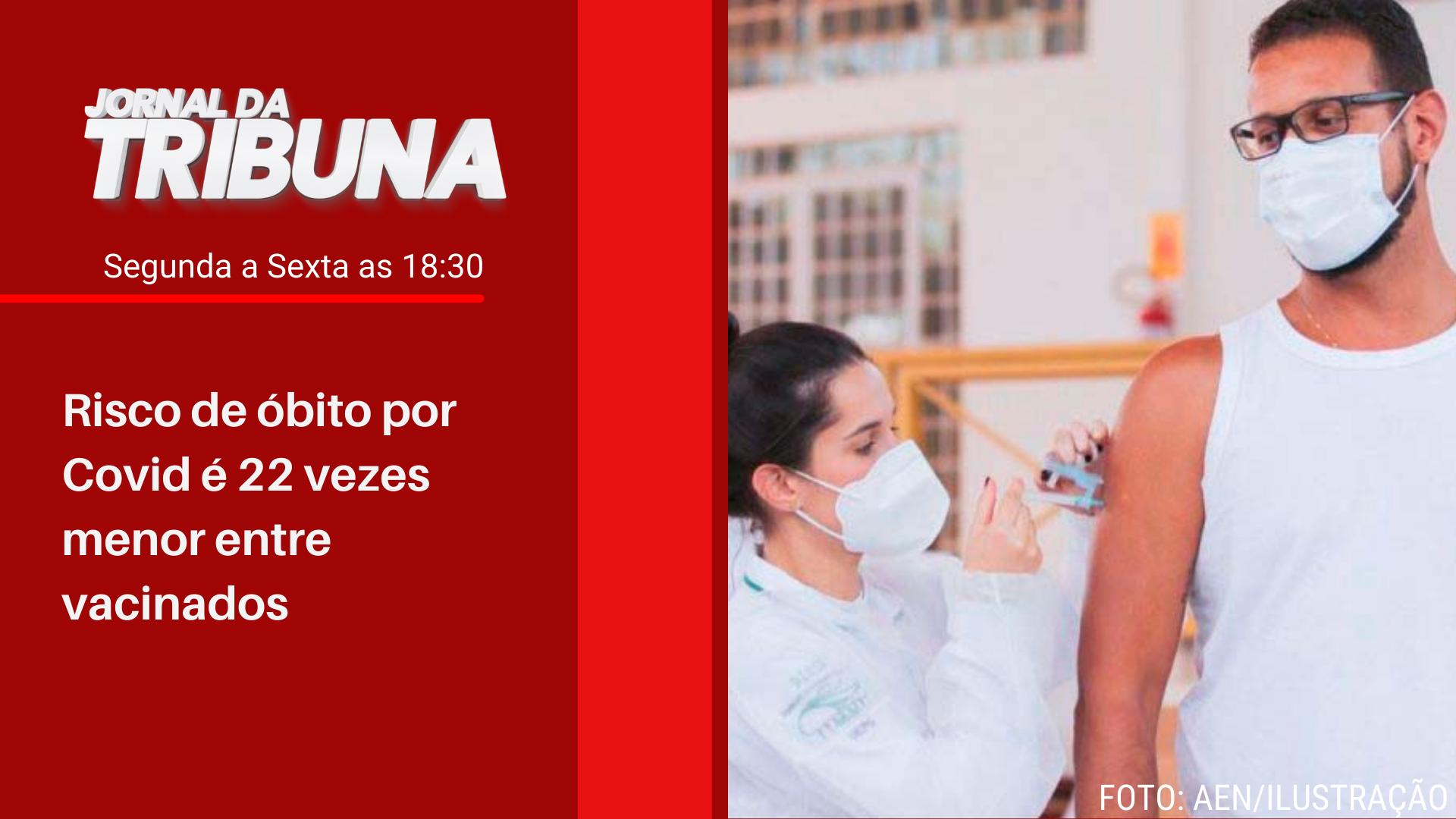 Risco de óbito por Covid é 22 vezes menor entre vacinados