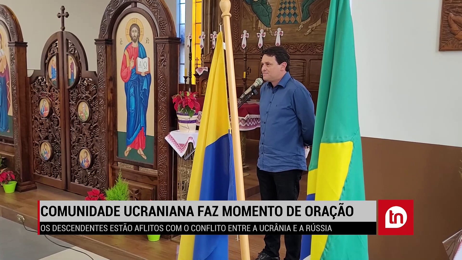 Comunidade ucraniana organiza ato em Apucarana; assista