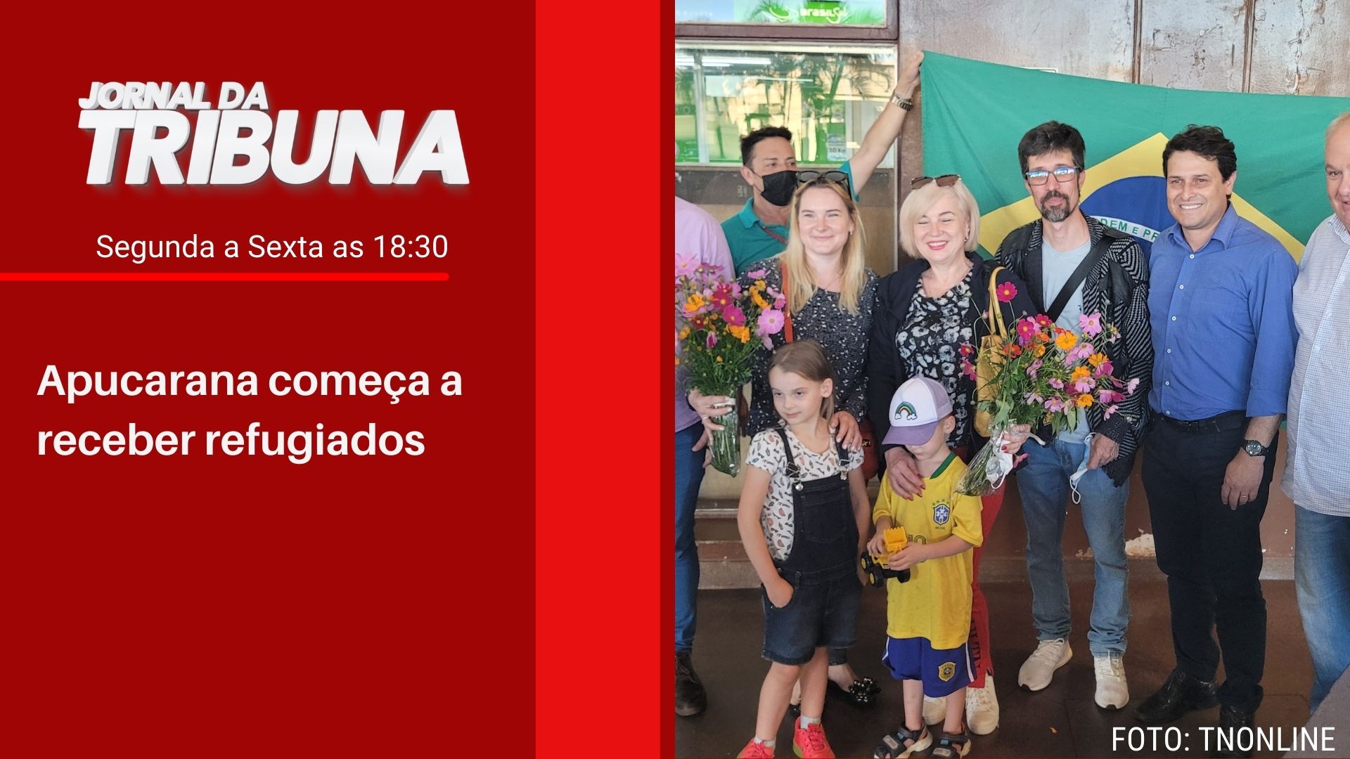 Apucarana começa a receber refugiados