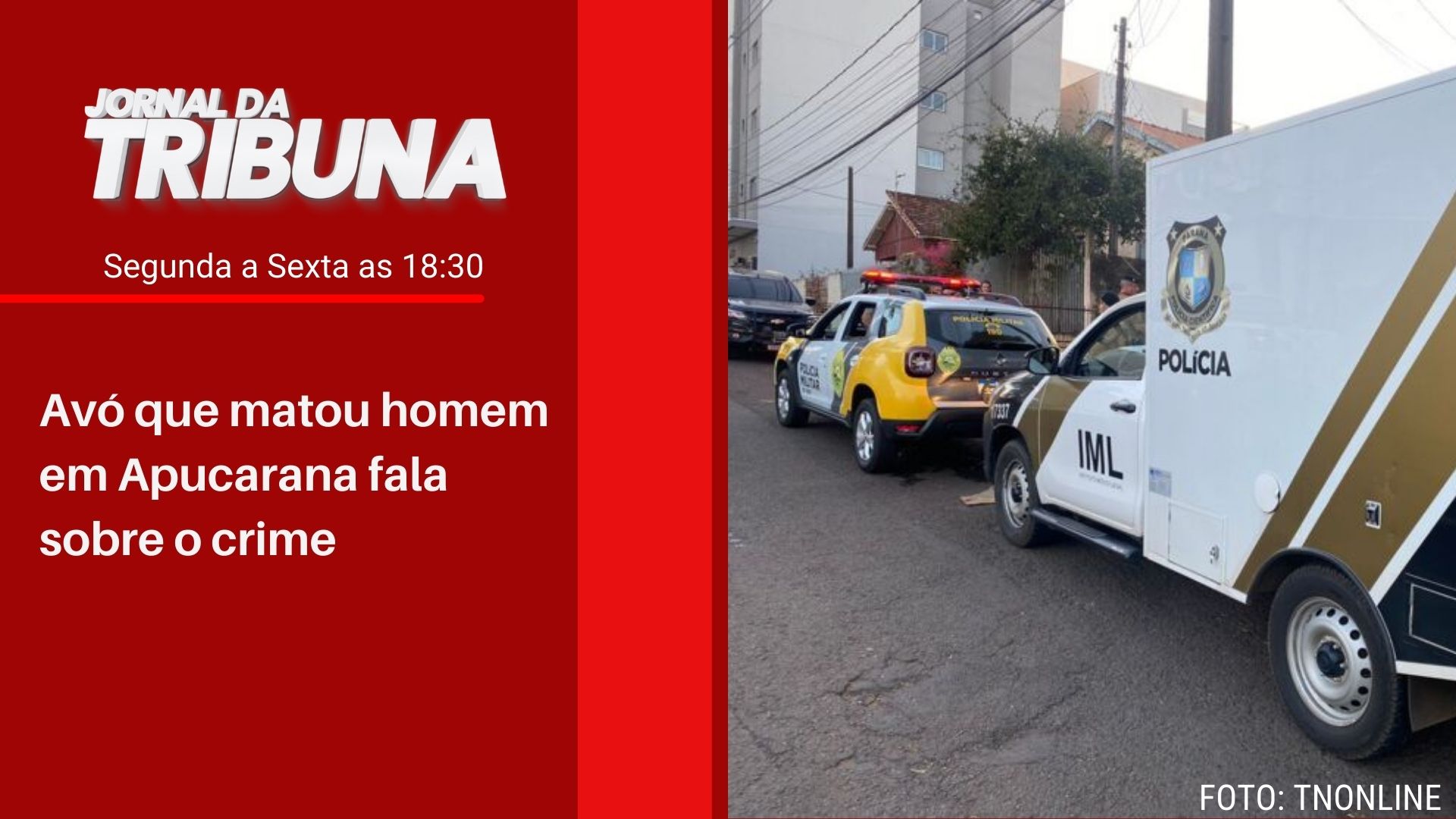 Avó que matou homem em Apucarana fala sobre o crime