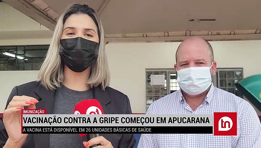Procura por vacina contra a gripe em Apucarana é grande