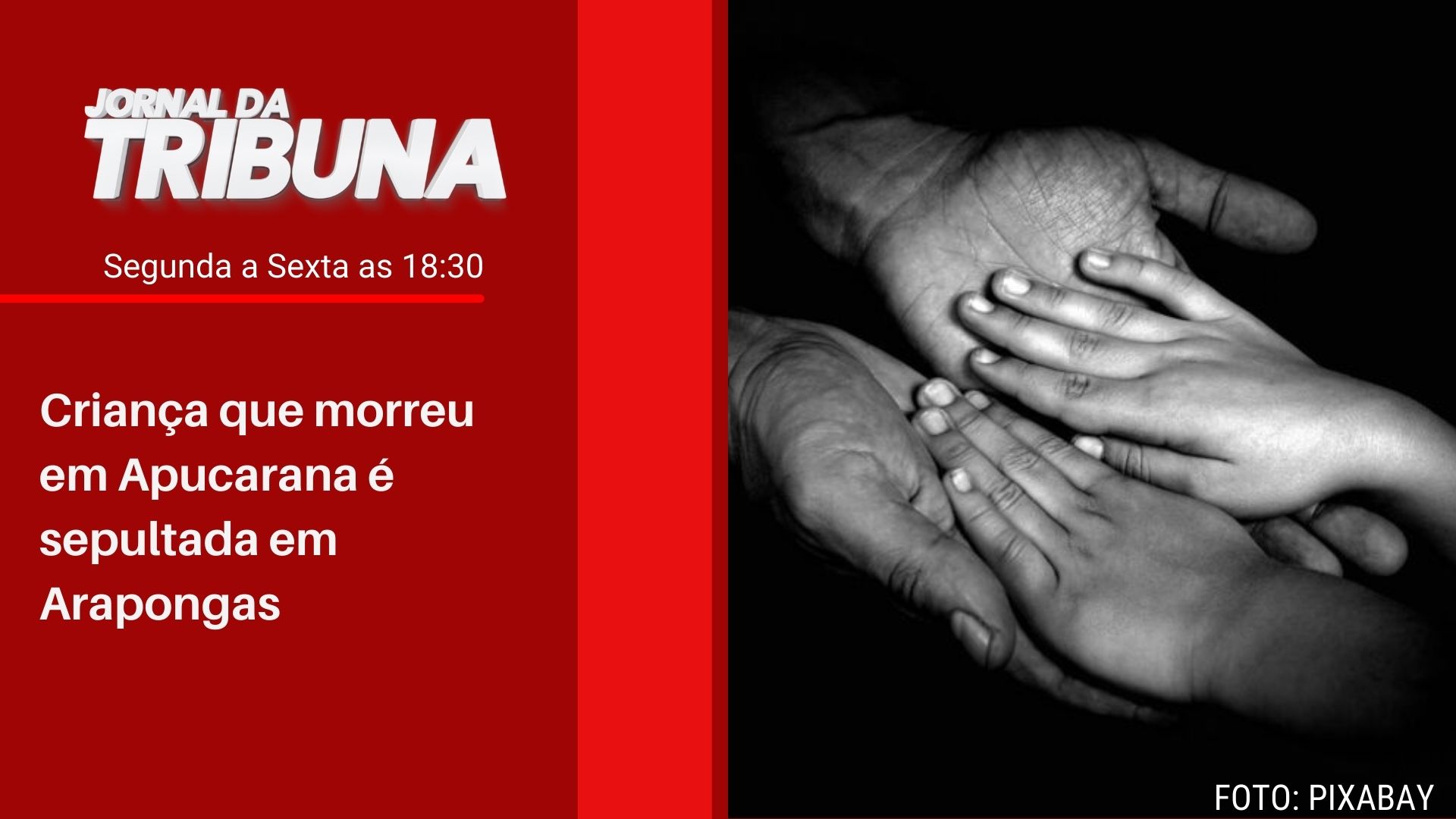 Criança que morreu em Apucarana é sepultada em Arapongas