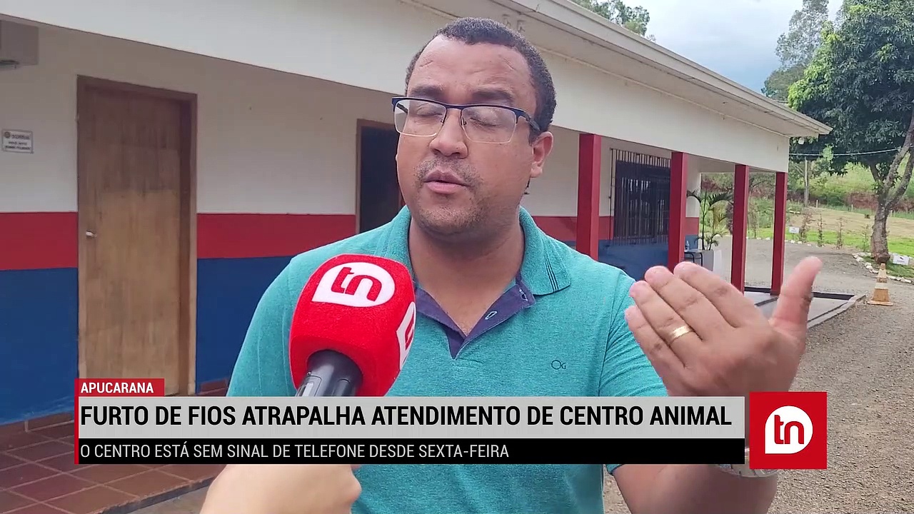 Furto de fios atrapalham atendimento de centro Animal