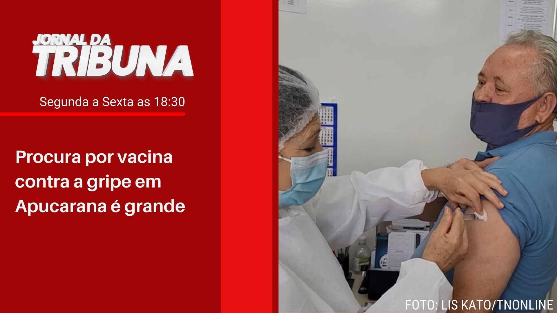 Procura por vacina contra a gripe em Apucarana é grande