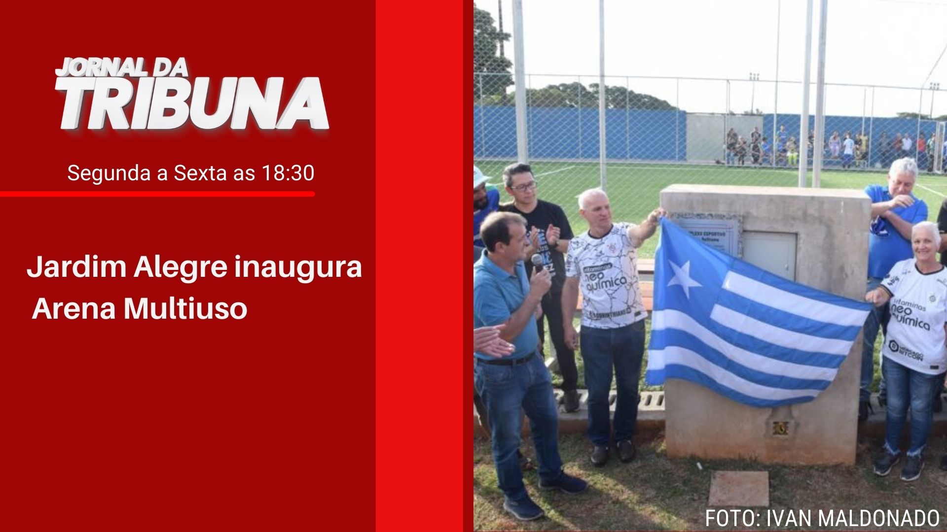 Jardim Alegre inaugura Arena Multiuso