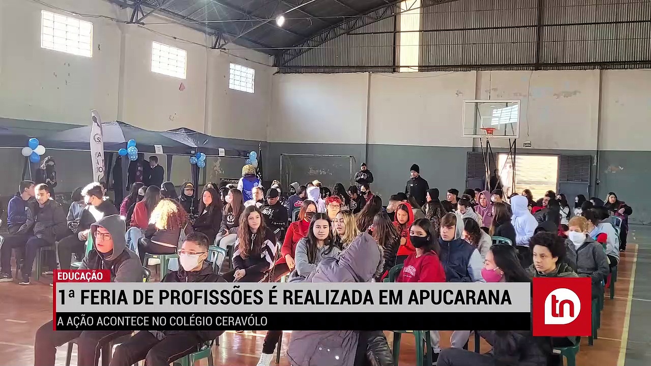 Feira das profissões é realizada em colégio de Apucarana