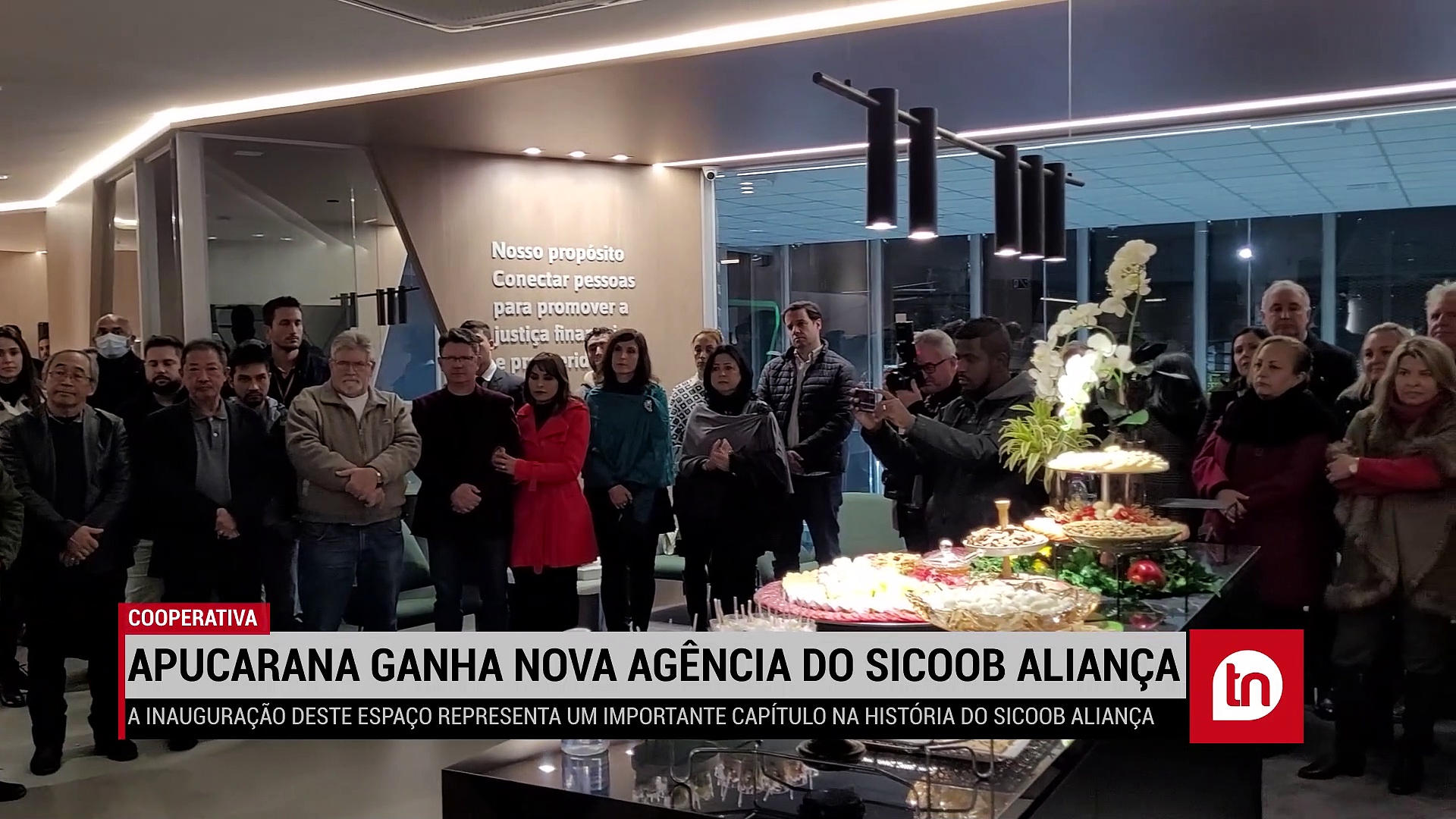 Apucarana ganha nova agência do Sicoob Aliança; assista