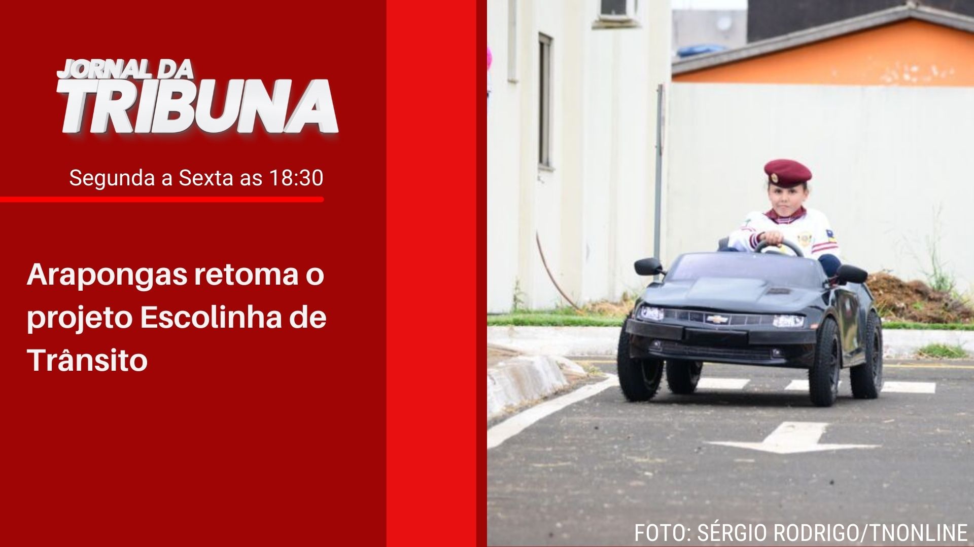 Arapongas retoma o projeto Escolinha de Trânsito