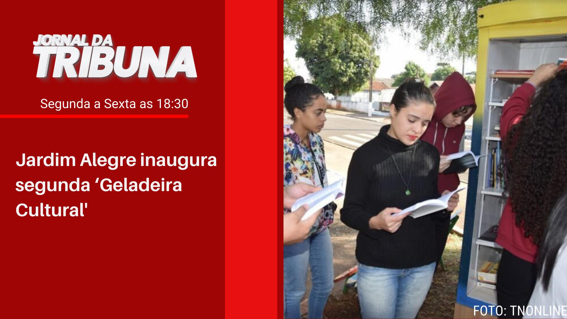 Jardim Alegre inaugura segunda ‘Geladeira Cultural'