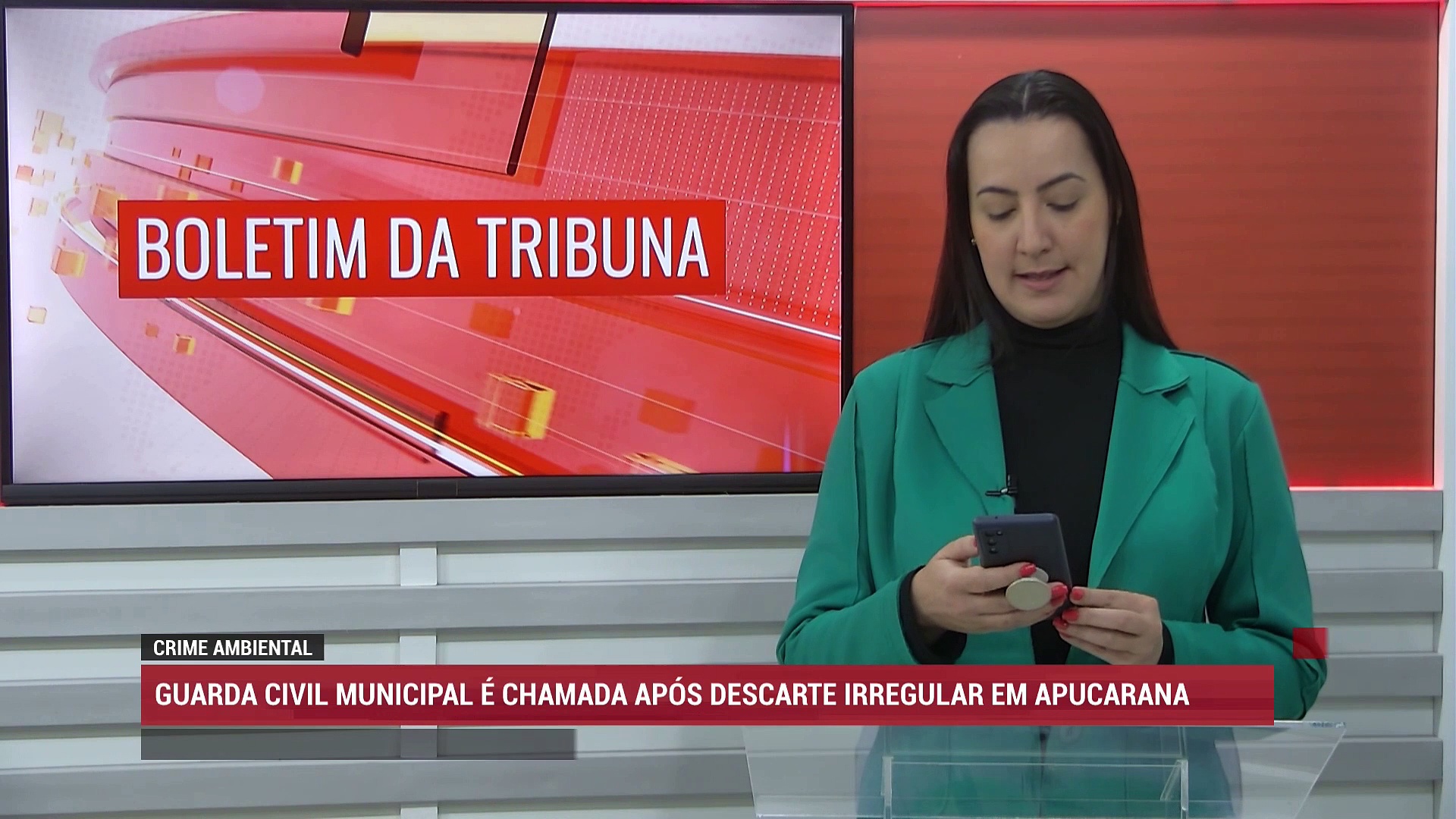 Guarda Civil Municipal é chamada após descarte irregular em Apucarana