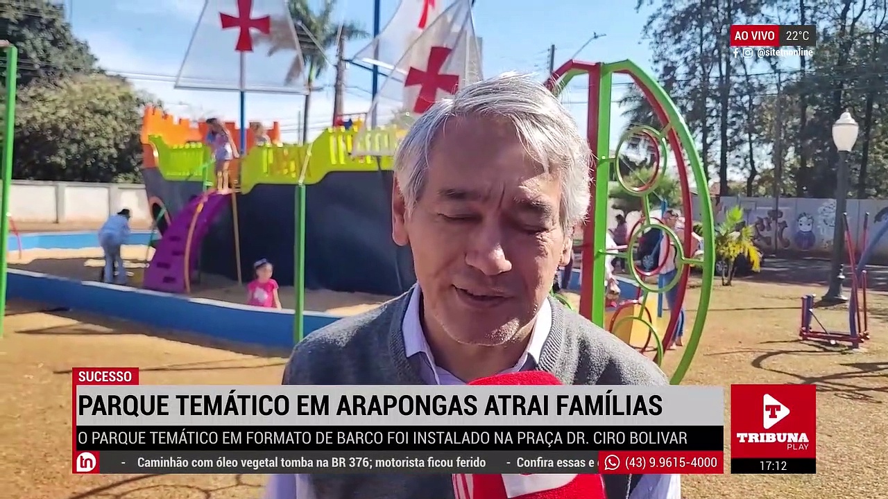 Parque temático da Praça Dr. Ciro Bolivar faz sucesso