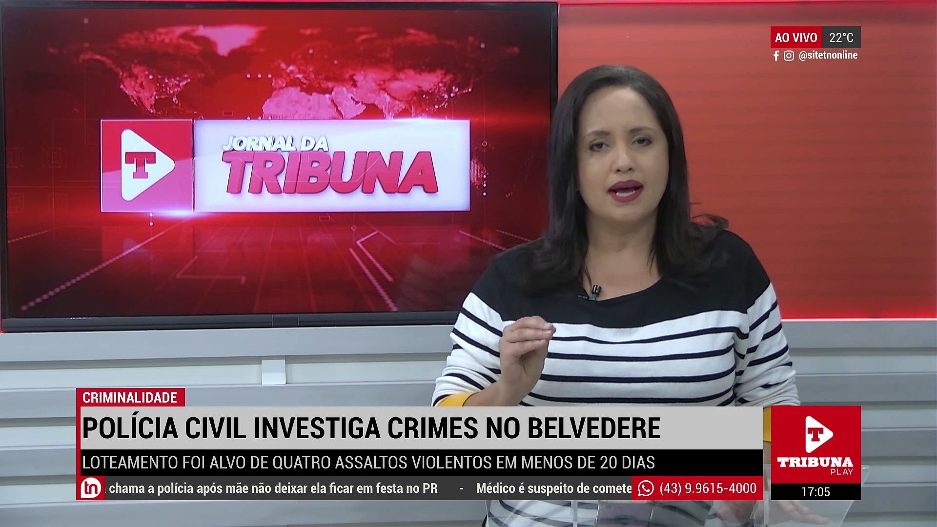 Polícia Civil de Apucarana investiga assaltos no Belvedere; veja