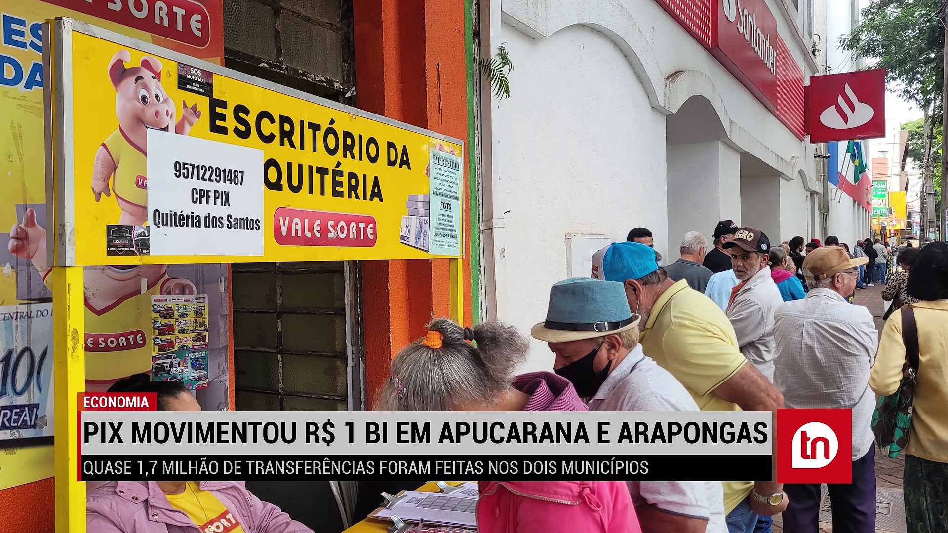 Pix já movimentou R$1 bilhão em Apucarana e Arapongas