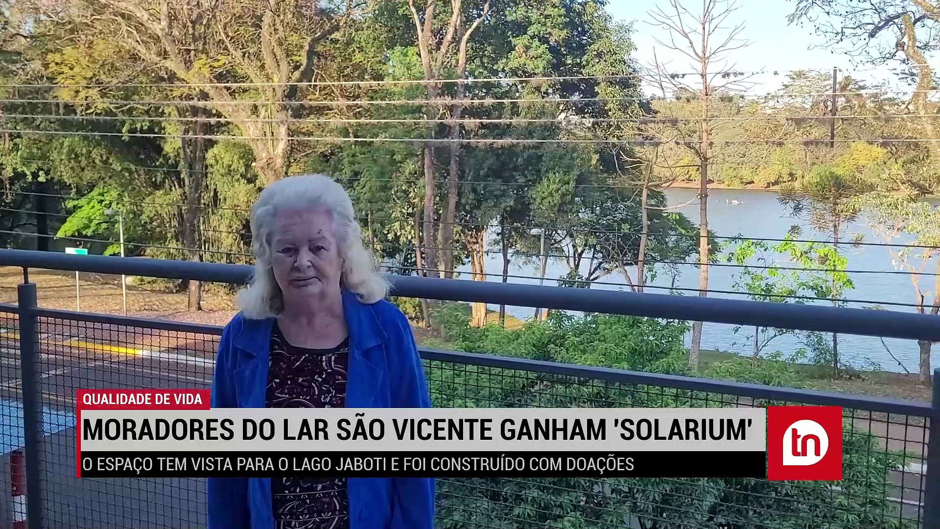 Veja como ficou o 'Solarium', no Lar São Vicente de Paulo; confira