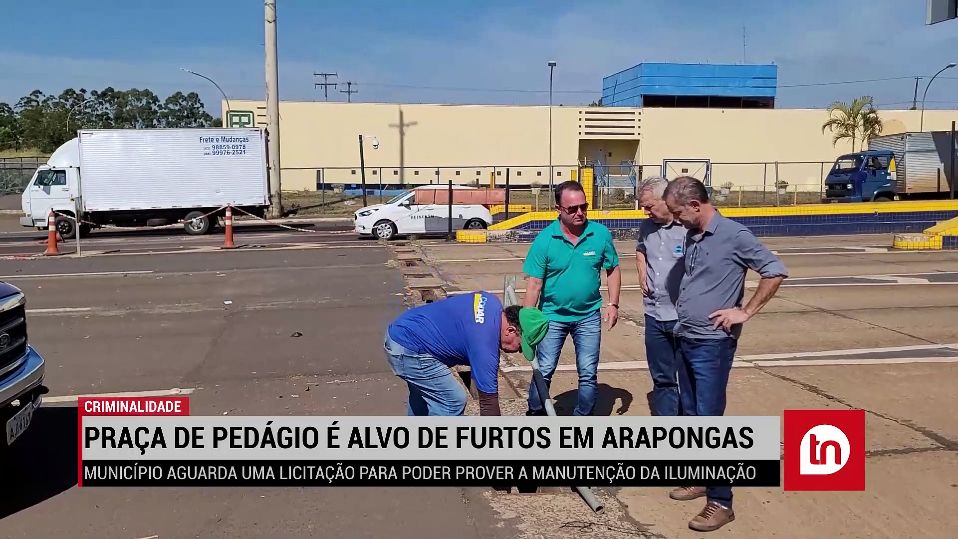 Dnit licita manutenção de iluminação no pedágio em Arapongas