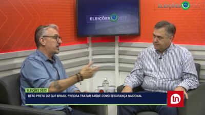 Beto Preto diz que Brasil precisa tratar saúde como segurança nacional