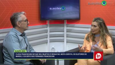 Flávia Francischini quer resgatar eleitorado do marido; assista