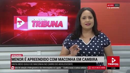 Menor é apreendido com meio quilo de maconha em Cambira
