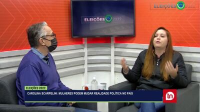 Carolina Scarpelini defende mulher na política; assista