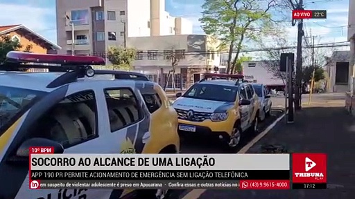 Além do 190, PM de Apucarana tem outros canais de atendimento