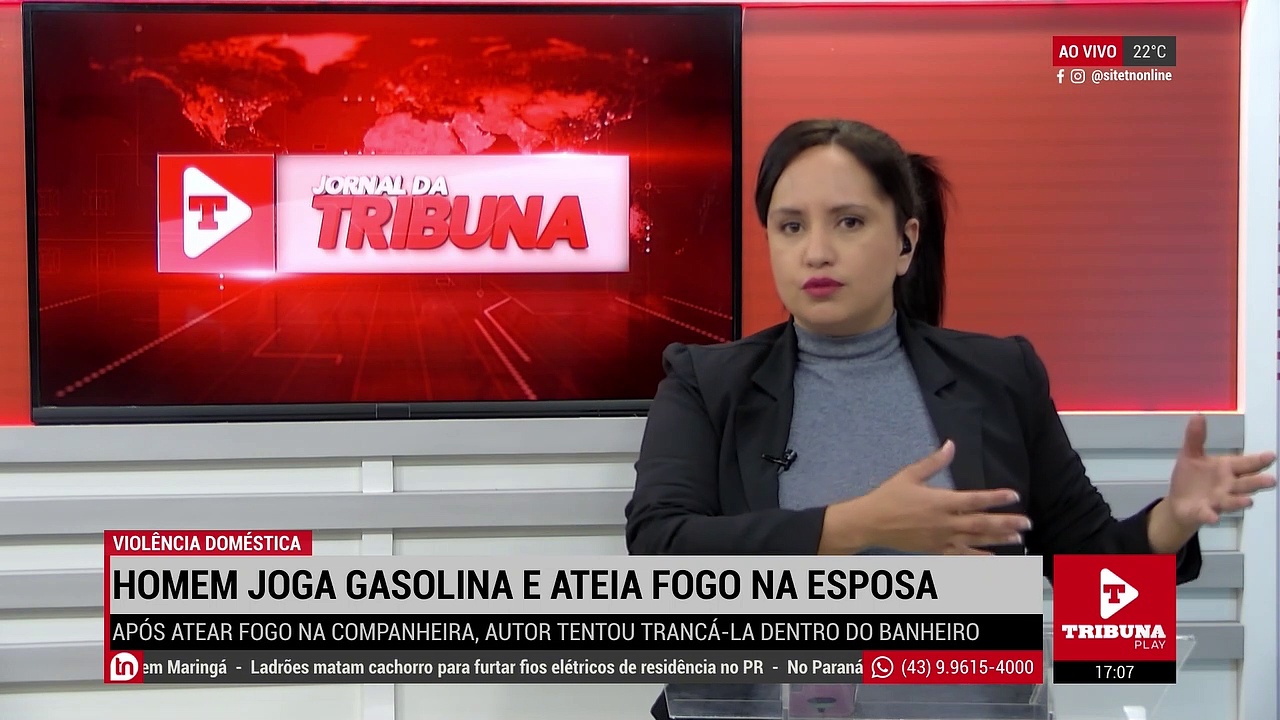 Mesmo debilitada, mulher queimada pelo marido presta depoimento