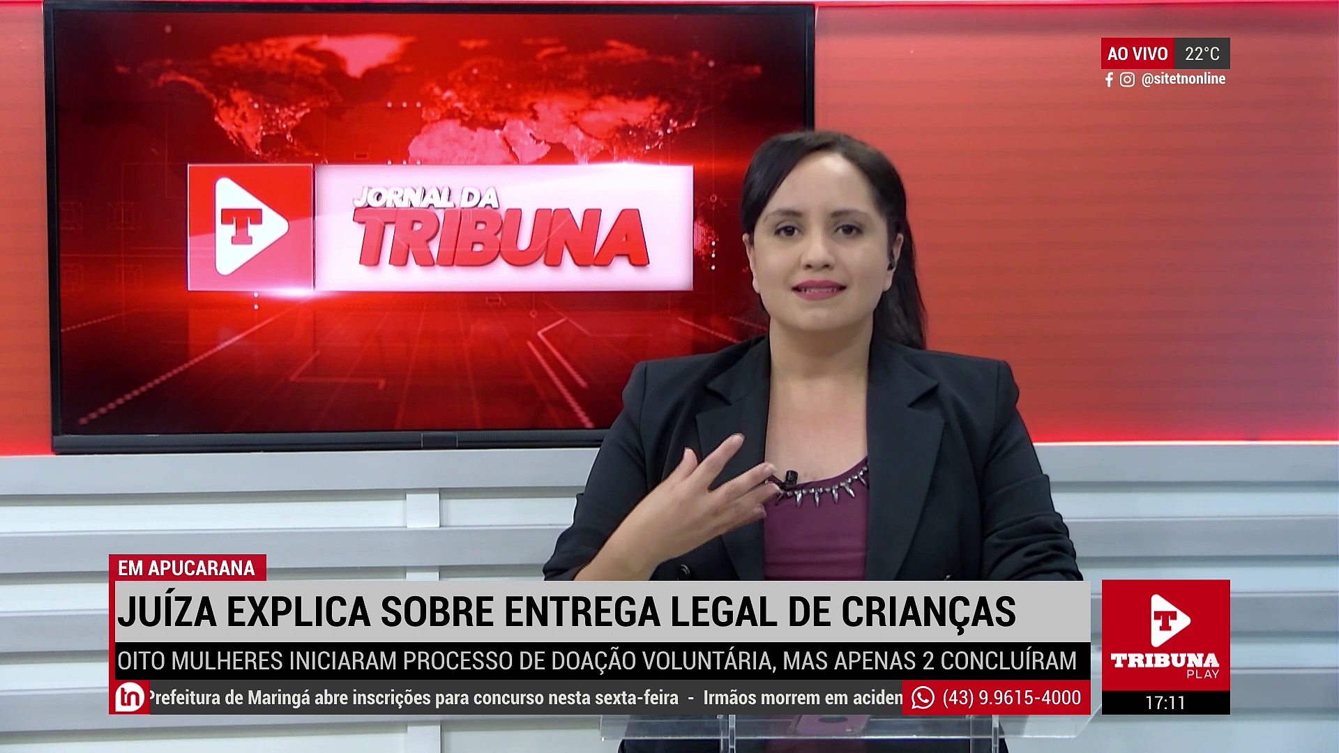 Juíza alerta para desinformação sobre entrega legal de crianças