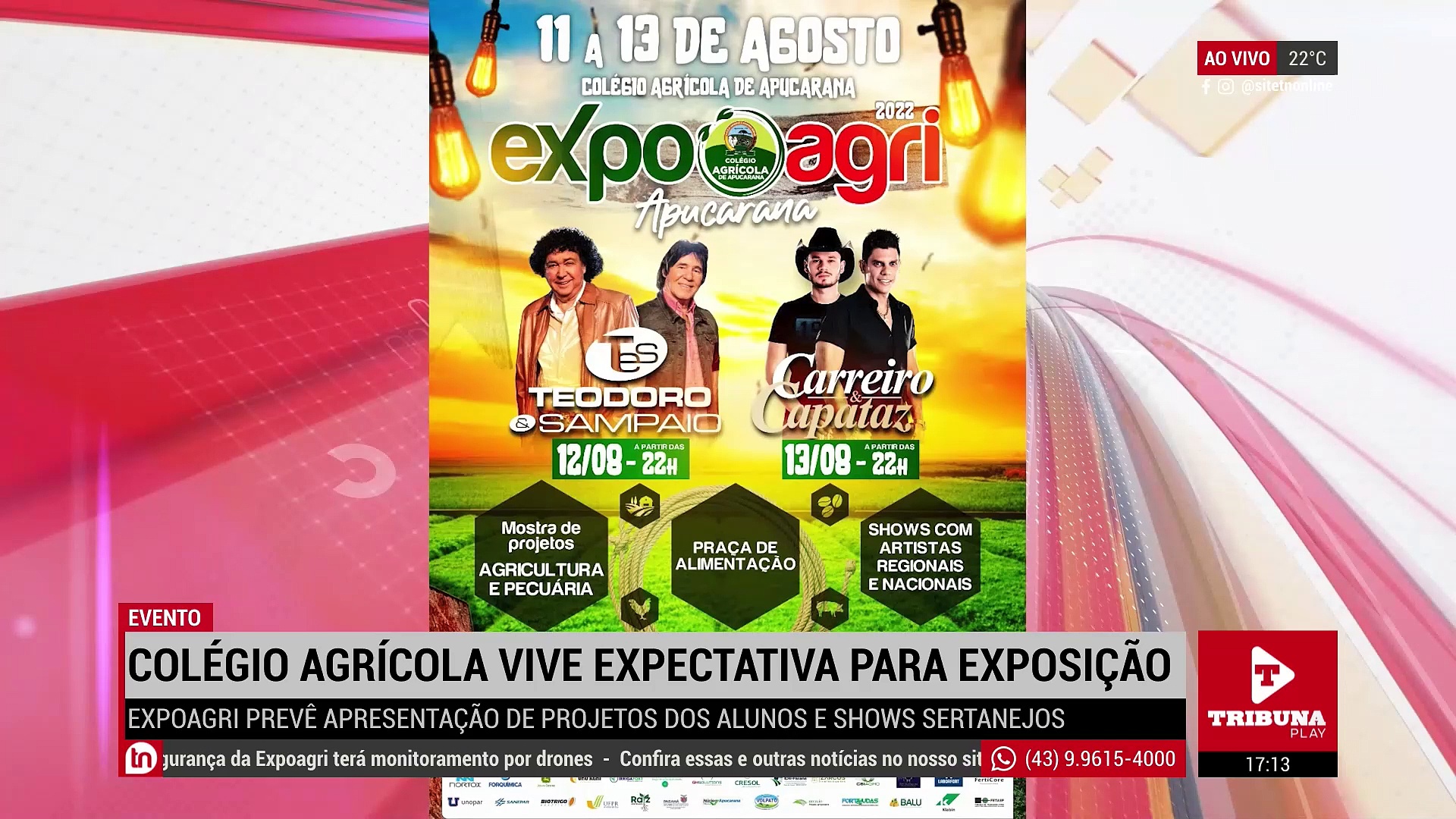 Colégio Agrícola vive expectativa para Expoagri em Apucarana