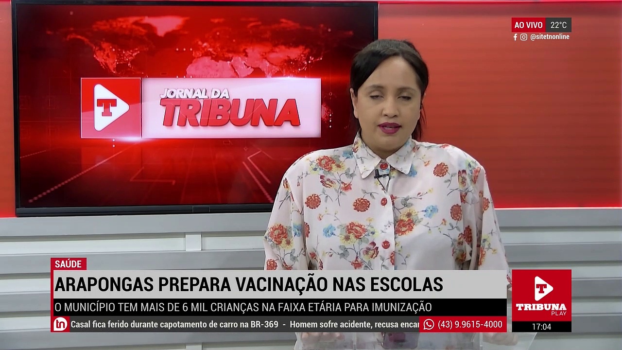 Poliomielite: Arapongas prepara vacinação nas escolas