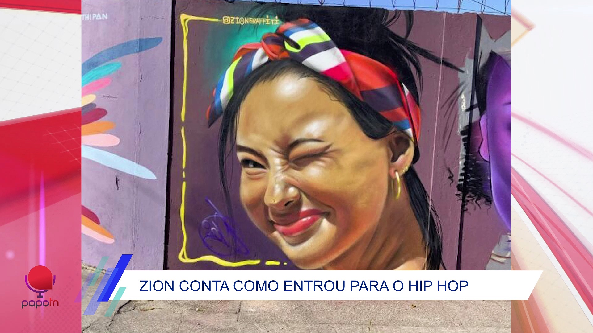 Papo TN: grafiteiro Zion é o primeiro entrevistado da nova temporada