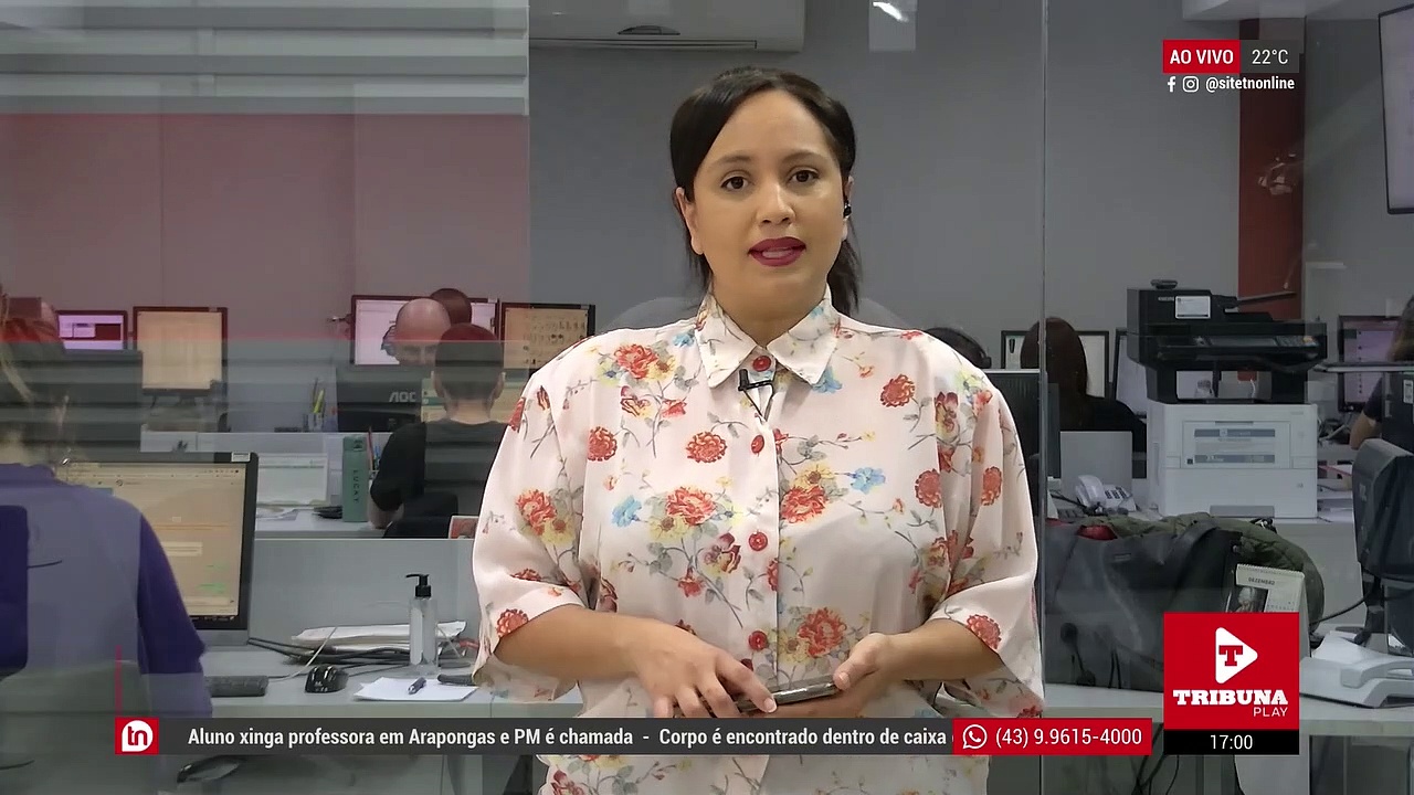 Câmera flagra acidente entre dois veículos na Av. Brasil em Apucarana
