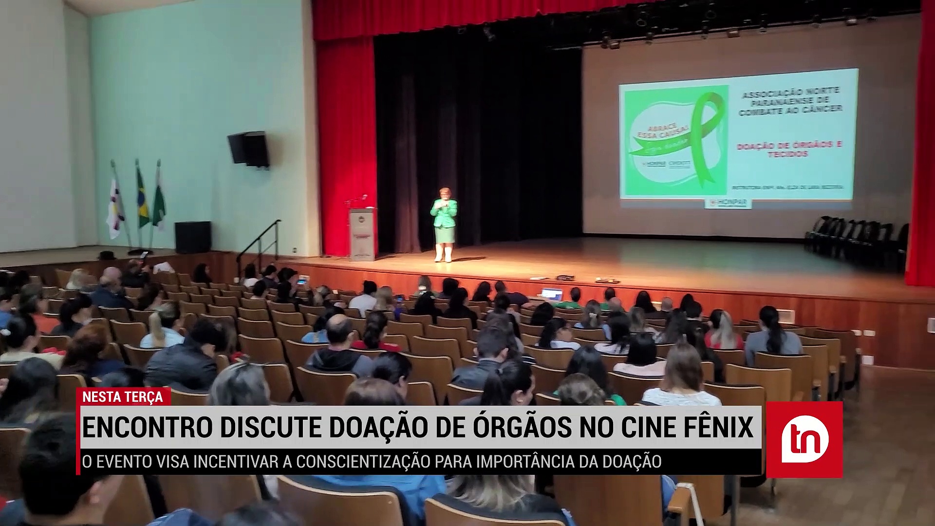 Encontro discute doação de órgãos no Cine Fênix