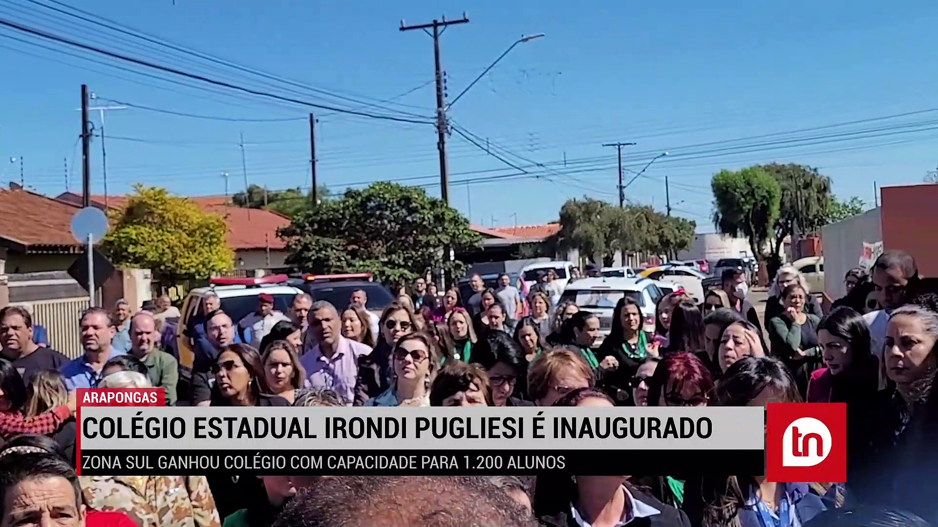 Colégio Estadual Irondi Pugliesi tem capacidade para 1.200 alunos