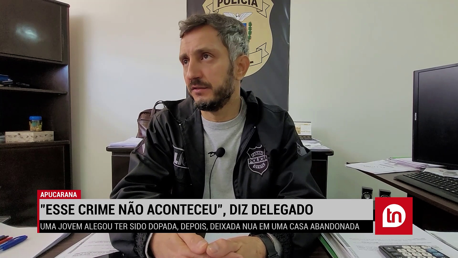 "Esse crime não aconteceu", diz delegado sobre abuso contra jovem