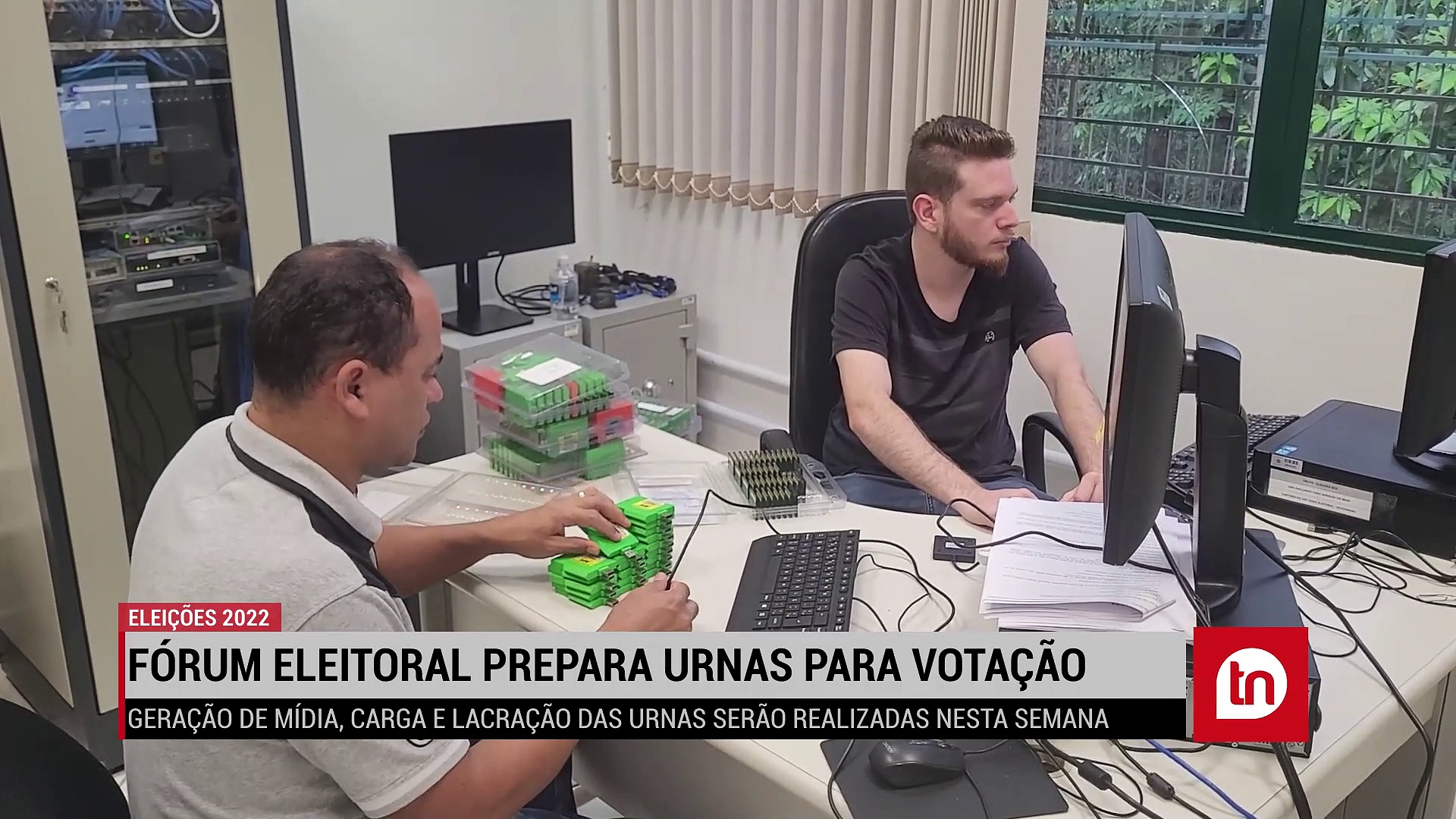 Fórum Eleitoral inicia preparação de urnas para votação
