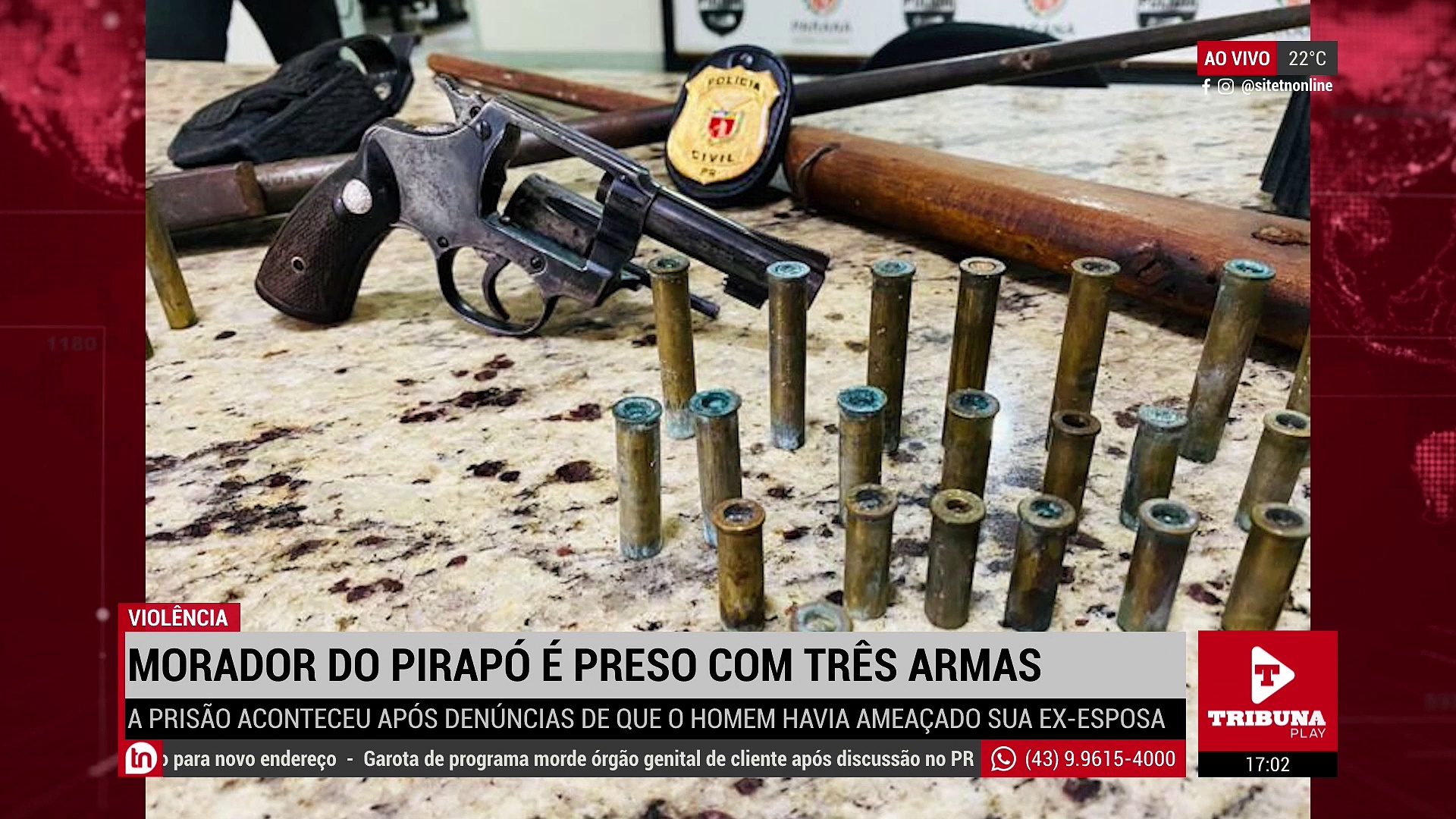 Operação mira homens que usam armas para ameaçar mulheres na região