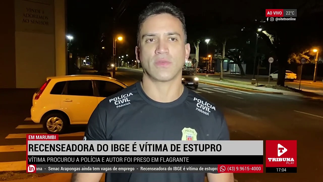 Recenseadora do IBGE é vítima de crime no Paraná