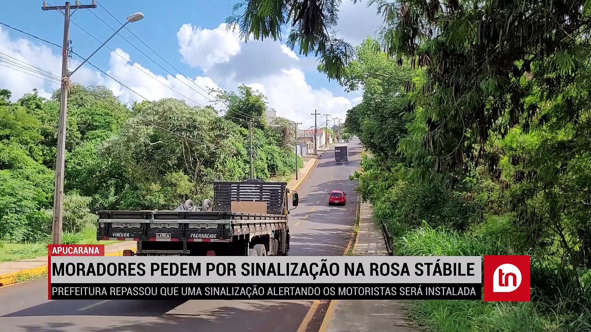 Moradores pedem por sinalização na íngreme Rua Rosa Stábile