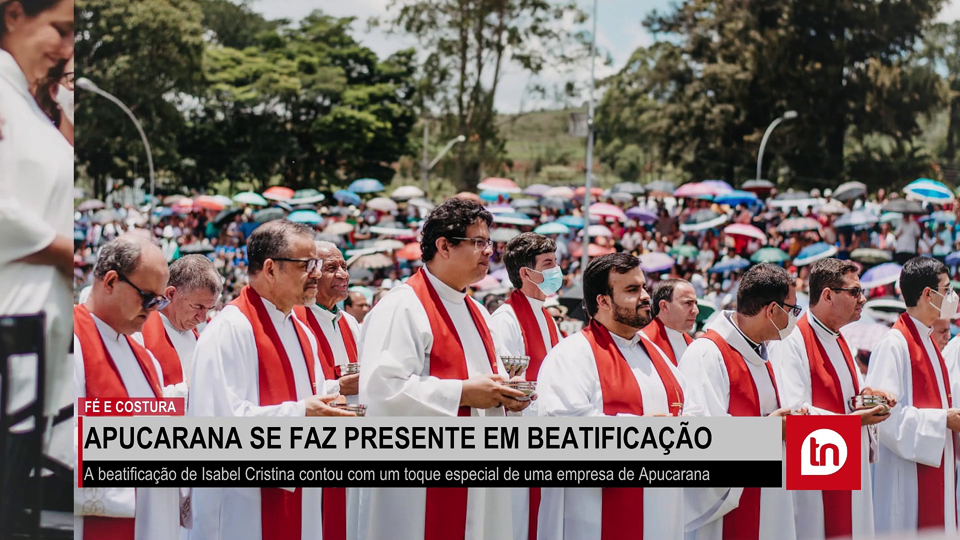 Paramentos Litúrgicos de Apucarana são utilizados em beatificação