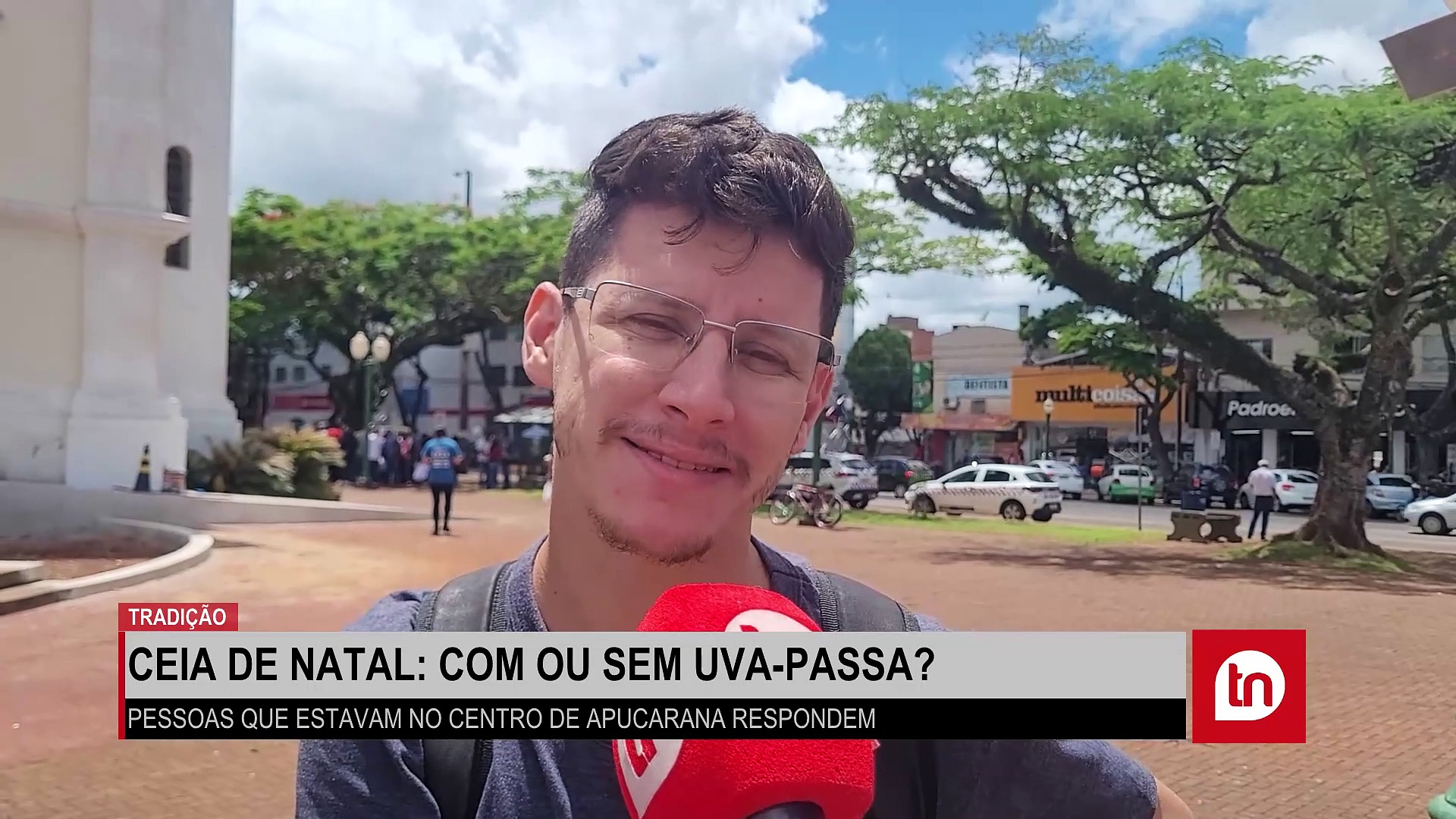 Ceia de Natal: com ou sem uva-passa? qual é a sua preferência?