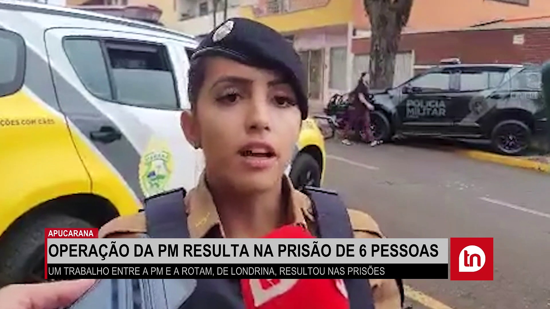 PM de Apucarana realiza operação com apoio do Choque de Londrina