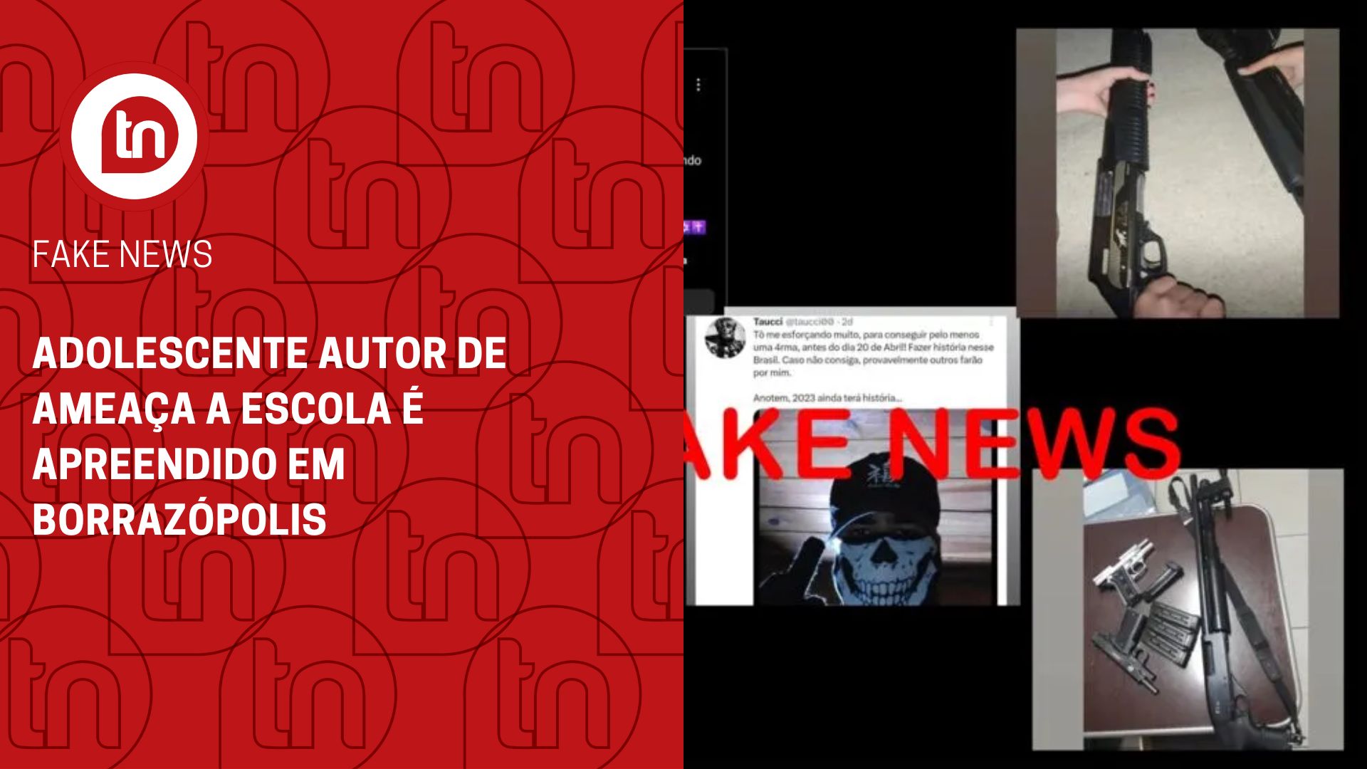 Adolescente autor de ameaça a escola é apreendido em Borrazópolis
