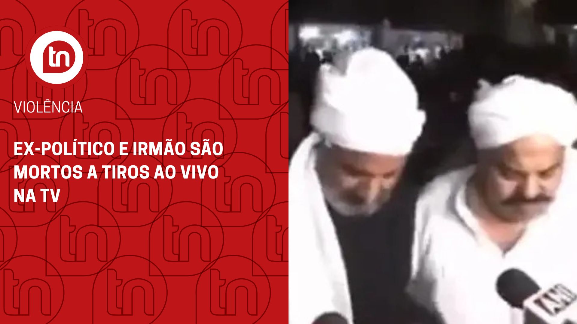 Violência: ex-político e irmão são mortos a tiros ao vivo na TV