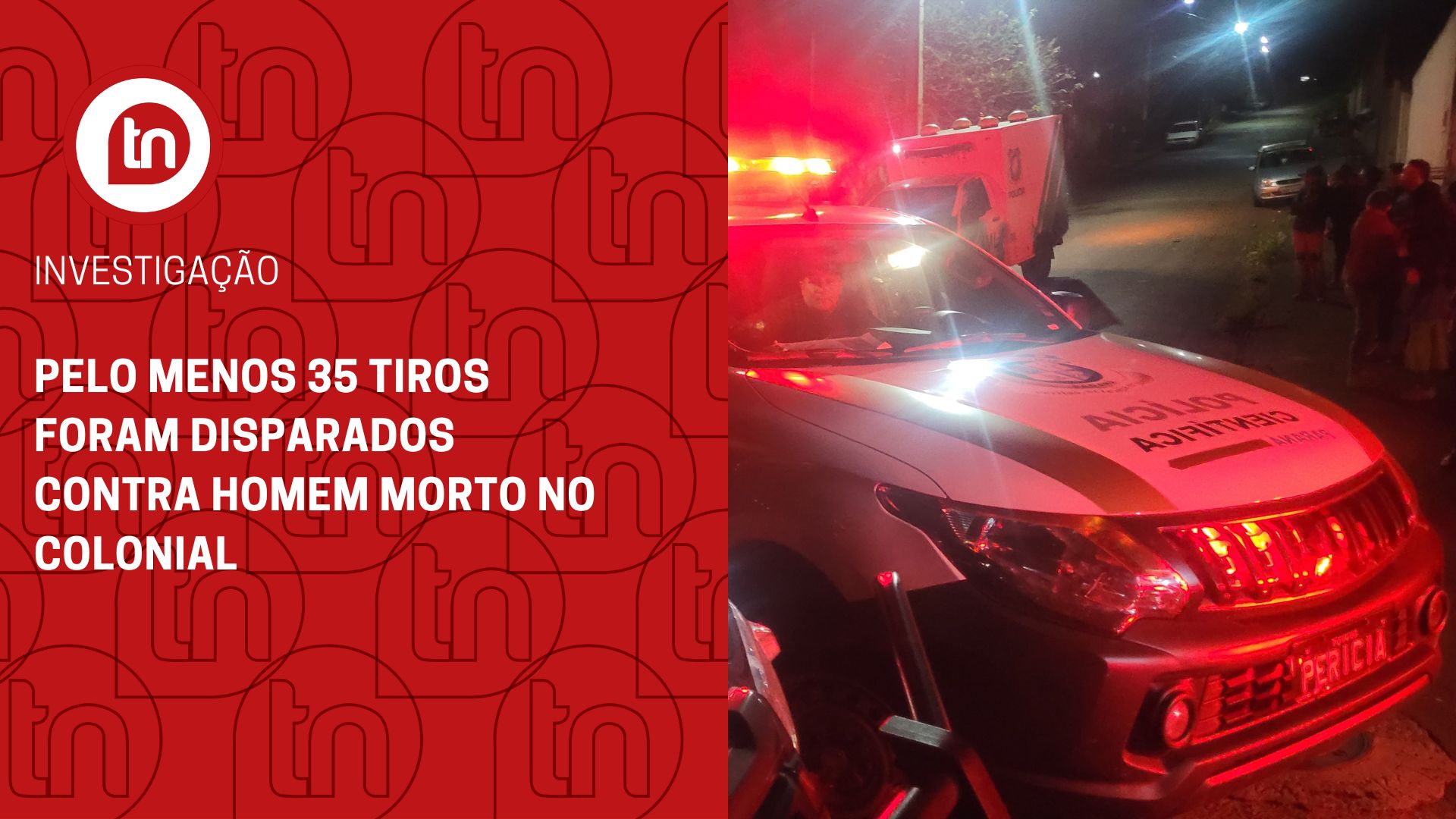Pelo menos 35 tiros foram disparados contra homem morto no Colonial